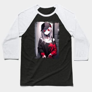 street ghoul vampire anime girl Baseball T-Shirt